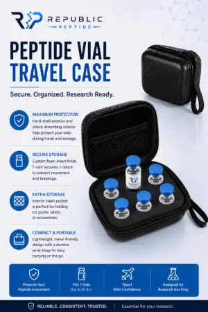 6 Vial Research Storage Case