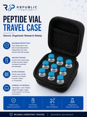 9 Vial Research Storage Case