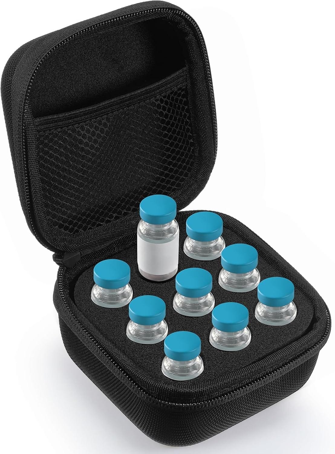 9 Vial Research Storage Case - Image 2