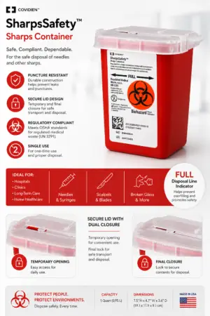 SharpSafety Container, 1QT